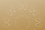Bundle of 7 golden backgrounds, a Decorative Illustration by VectorShop (Thumbnail 3 of 7)