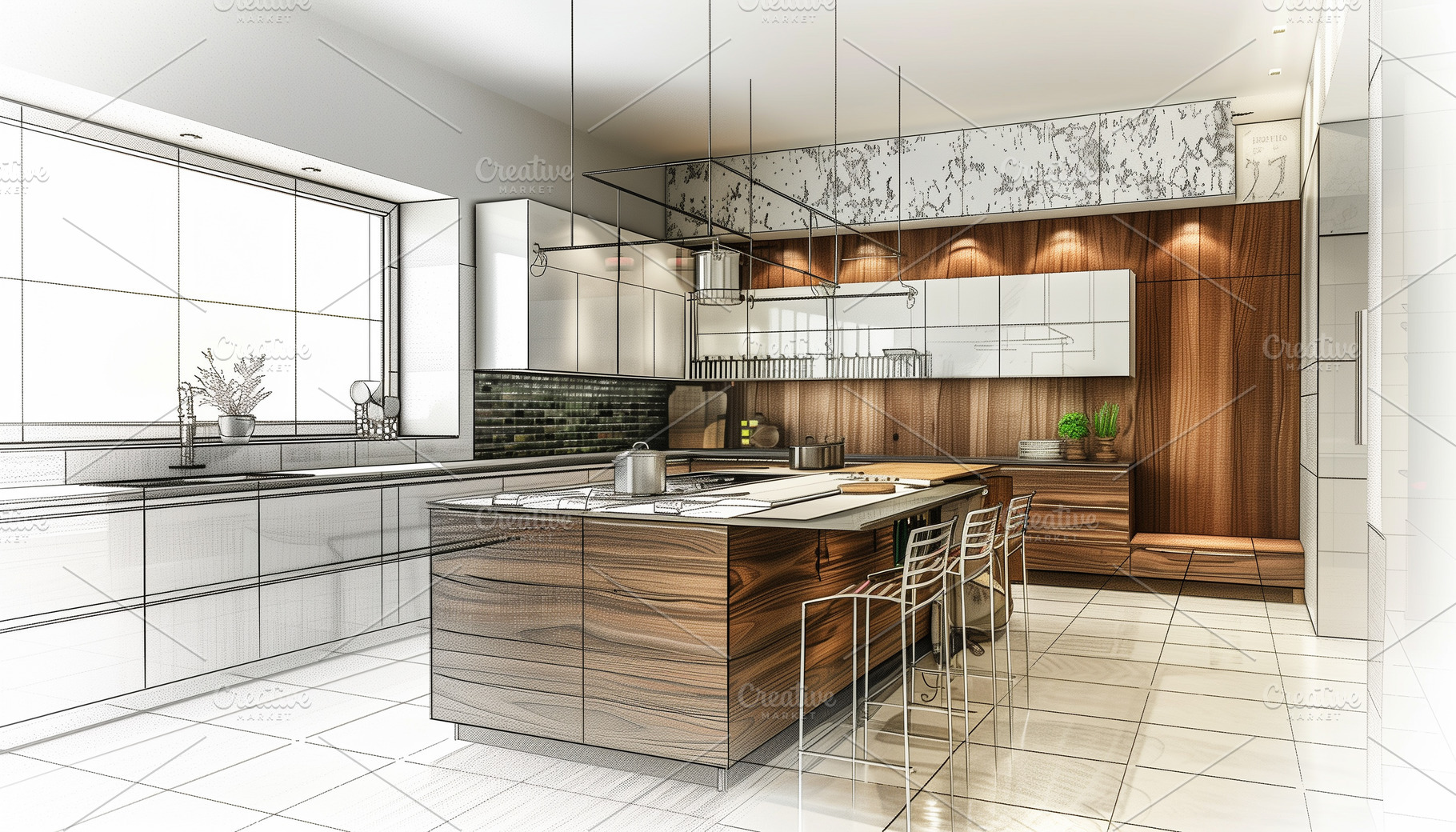Kitchen interior design, an Architecture Photo by MistyDay