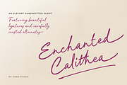 Enchanted Calithea - An Elegant Font, a Script Font by Ainun Jinan (Thumbnail 1 of 12)