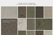 Vintage Lace Papers backgrounds, a Background Graphic by DigARTbyHavroshka (Thumbnail 9 of 13)