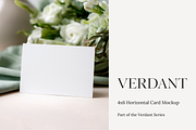 4x6 RSVP Horizontal Card Mockup, a Product Mockup by Serenefeeling (Thumbnail 1 of 6)