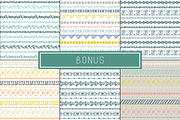 76 Whimsical inky patterns, a Pattern Graphic by SomStock (Thumbnail 7 of 9)
