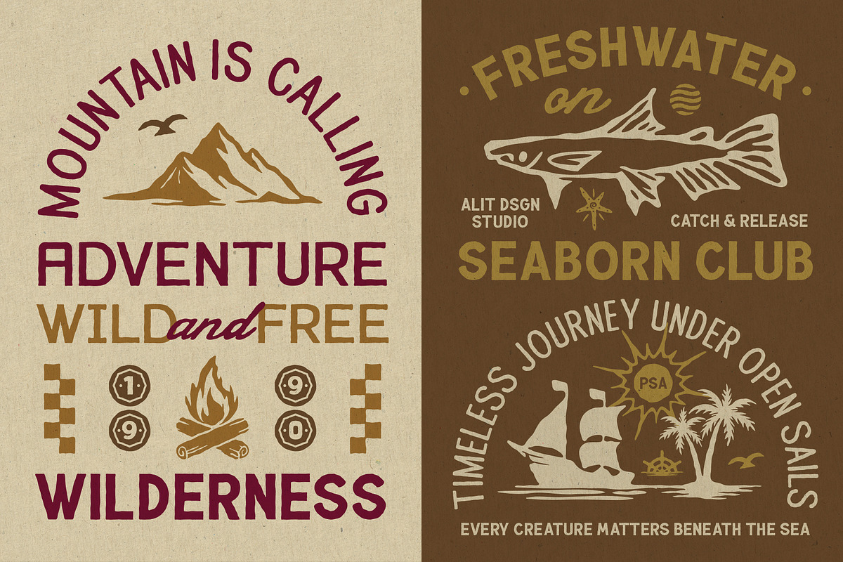 Palmera Island Typeface, a Sans Serif Font by alit design (Photo 2 of 17)