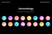 Dermatology Medical Icons, a Duotone Icon by Wencory (Thumbnail 1 of 2)