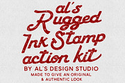 AL's Rugged Ink Stamp Action Kit, an Action Add-On by AL's Design Studio (Thumbnail 8 of 9)
