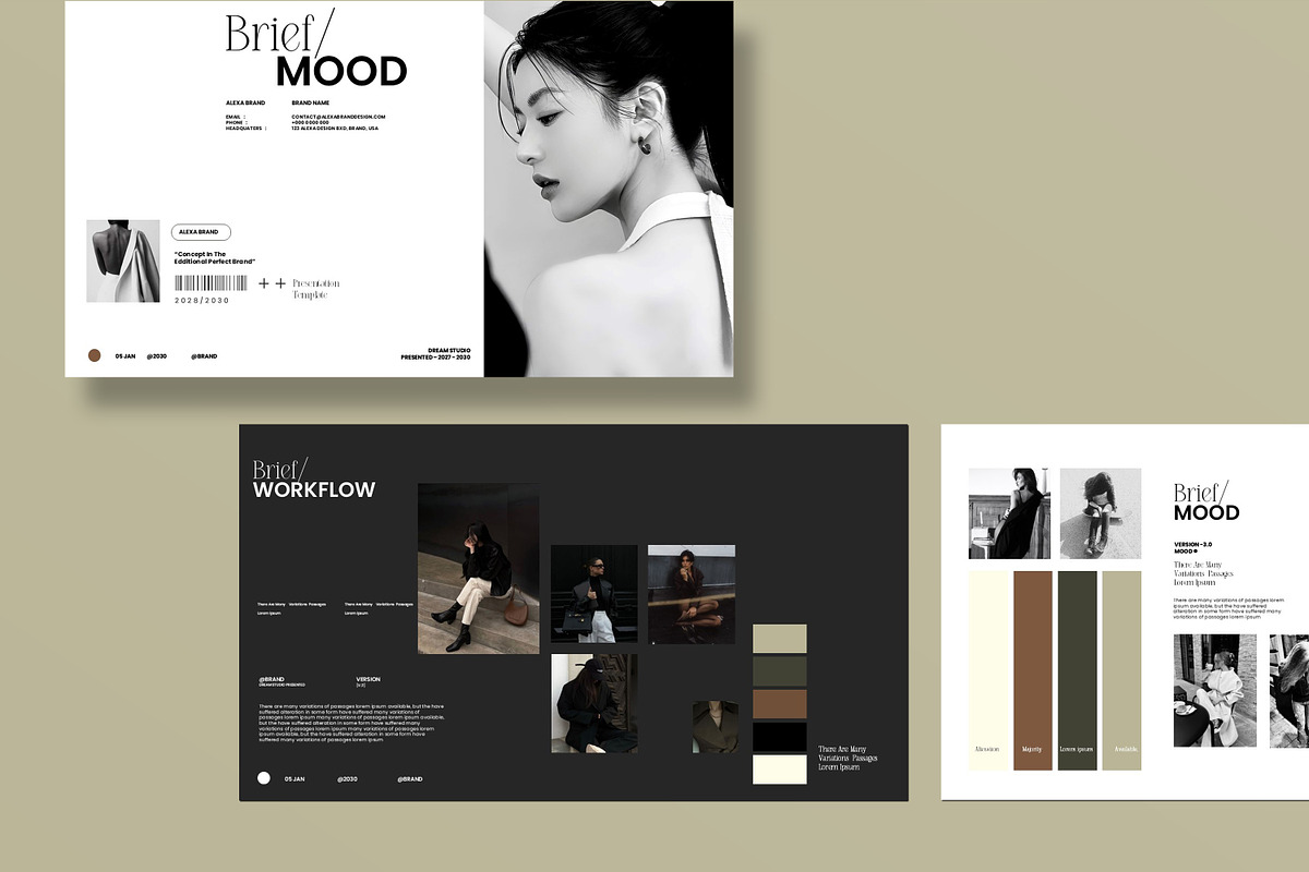 Brief Mood Presentation Template, a Presentation Template by Slide-Agency (Photo 9 of 12)