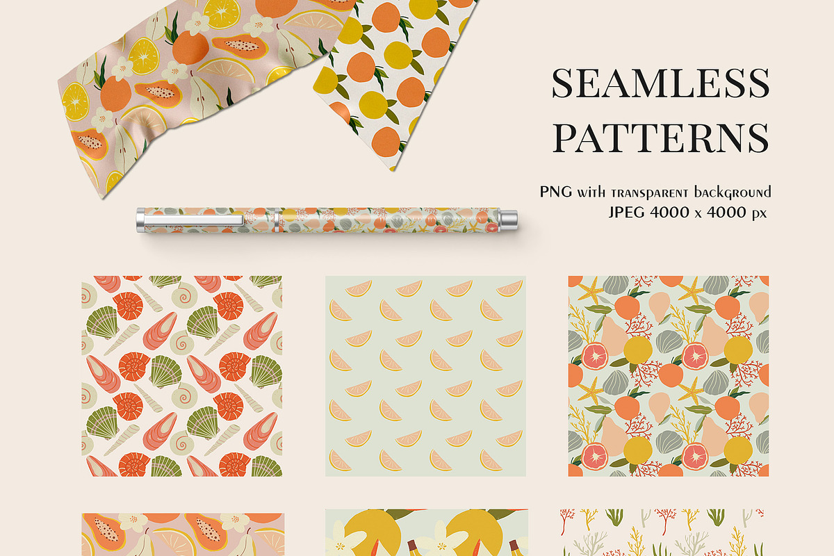 Fresh Season Printable Poster Set, an Object Illustration by anastasiia.art (Photo 2 of 8)