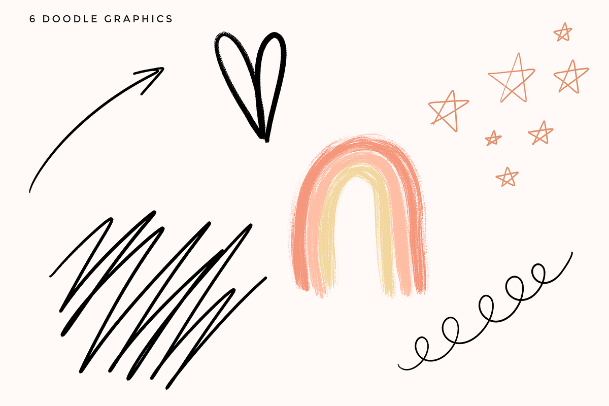 Instagram Rainbow Sticker Graphics, an Illustration by Madewest Supply Co. (Photo 3 of 4)