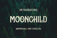 Moonchild | A Celestial Display Font