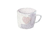 Watercolor kitchenware set, an Illustration by My watercolor shop (Thumbnail 6 of 7)