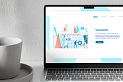 Vaccination concept banner, a Healthcare Illustration by Good Studio (Thumbnail 3 of 3)