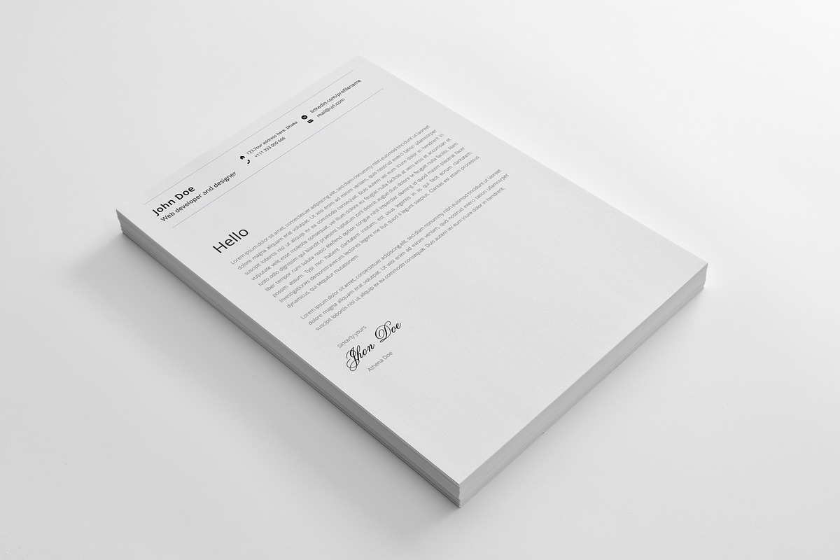 Resumes Templates, a Resume Template by Graphicalark (Photo 3 of 4)