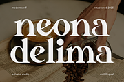 Neona Delima Medieval Serif, a Serif Font by Artiveko (Thumbnail 1 of 7)