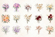Bouquet of Tied Roses - Boho - Clipa, an Illustration by DreamCafeArt (Thumbnail 2 of 5)
