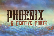 Phoenix Typeface, a Font by JumboDesign (Thumbnail 1 of 5)