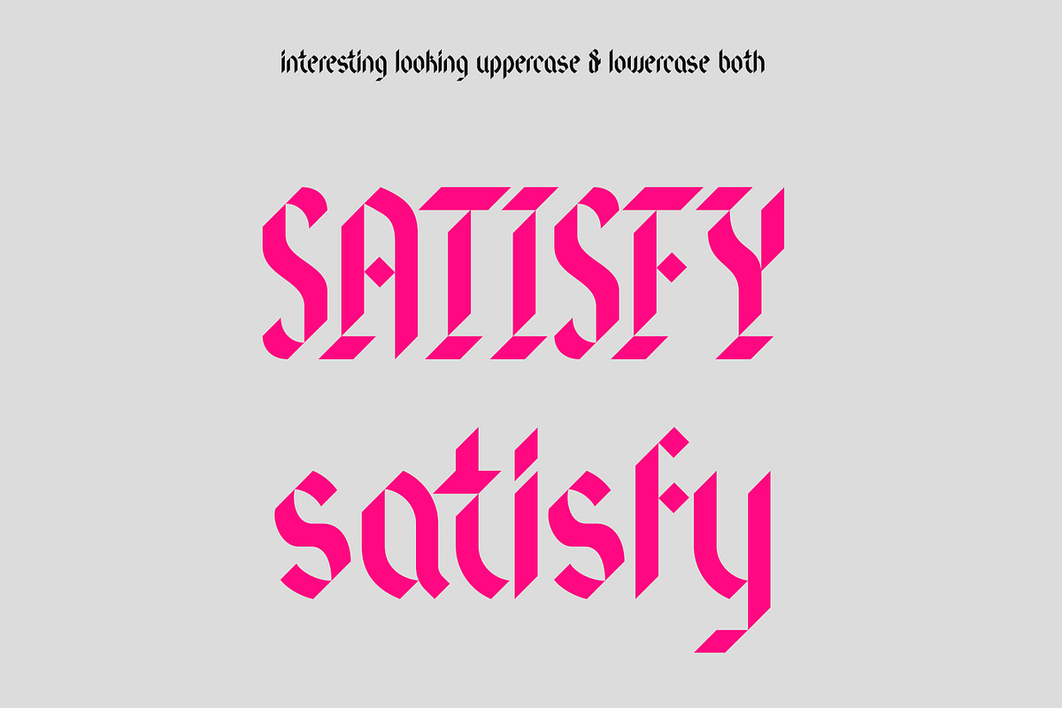 Blackword NeoGothic, a Blackletter Font by Sentavio (Photo 2 of 7)