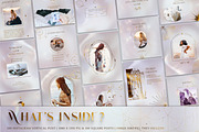 Spiritual Instagram Post Templates, a Social Media Template by Under My Cozy Roof (Thumbnail 3 of 9)