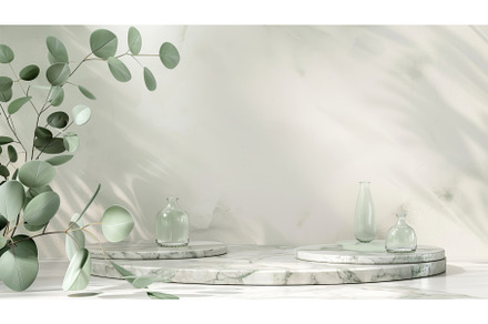 Minimalist pastel scene with marble, a Nature Photo by ZinetroN