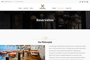 Fork Knife-Restaurant HTML Template