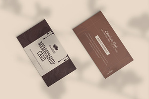 Chocolate Store - Membership Card