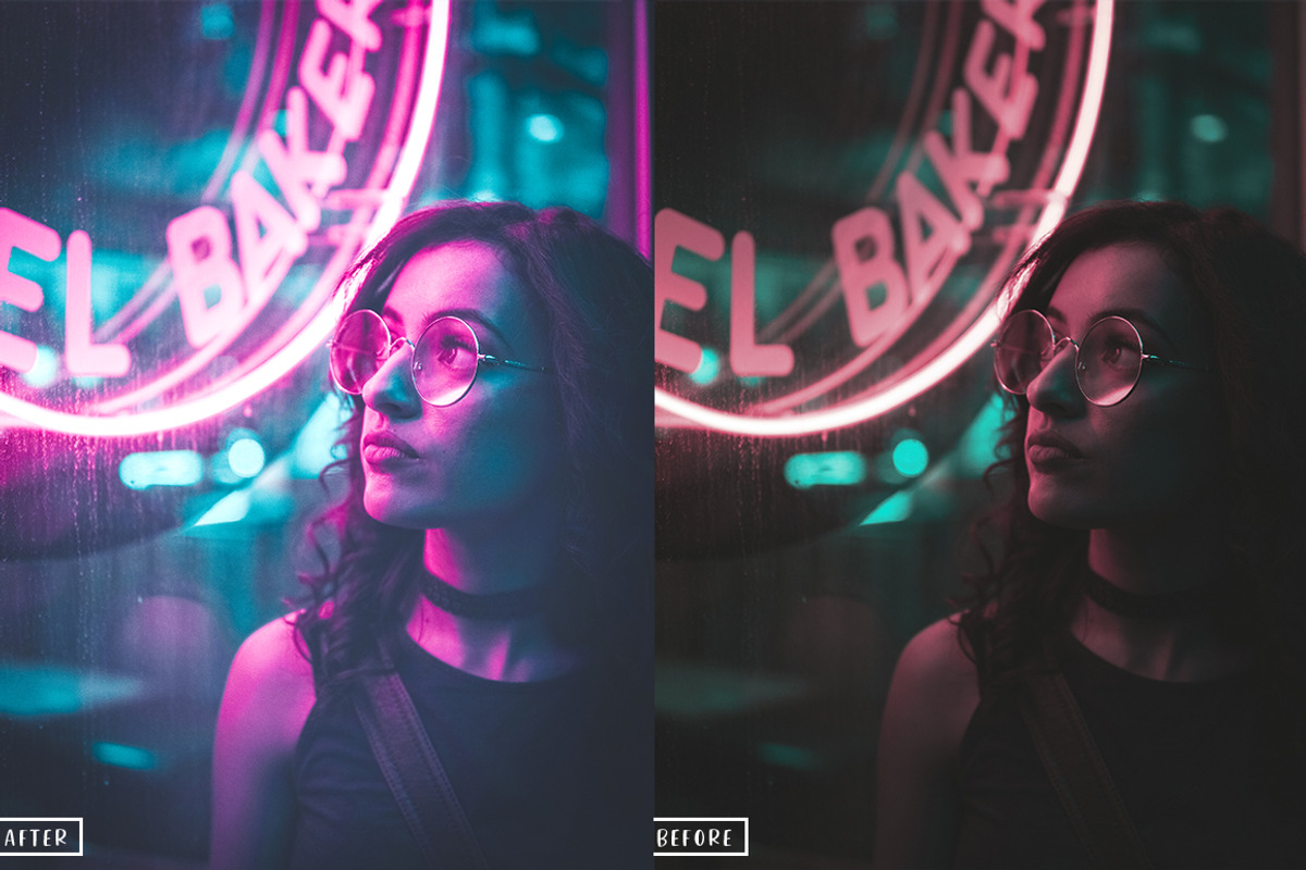 Neon Light Lightroom Presets, an Action Add-On by Presetsh.com (Photo 4 of 18)