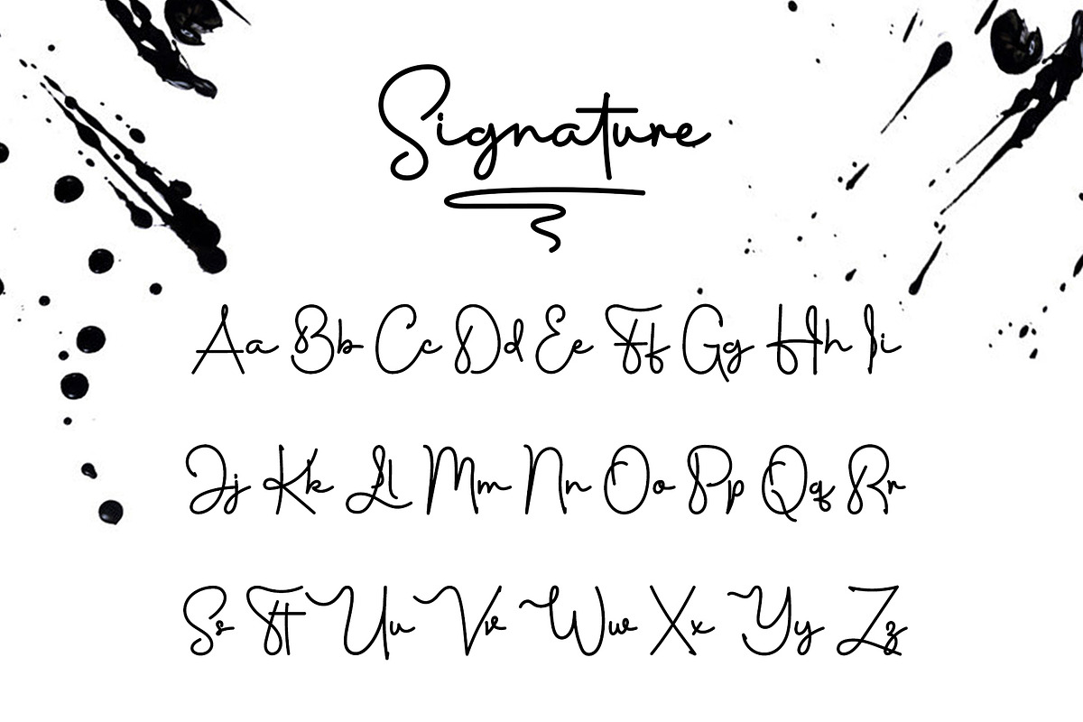 Signature | Handwritten Font