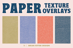 Distressed Paper Texture Overlays