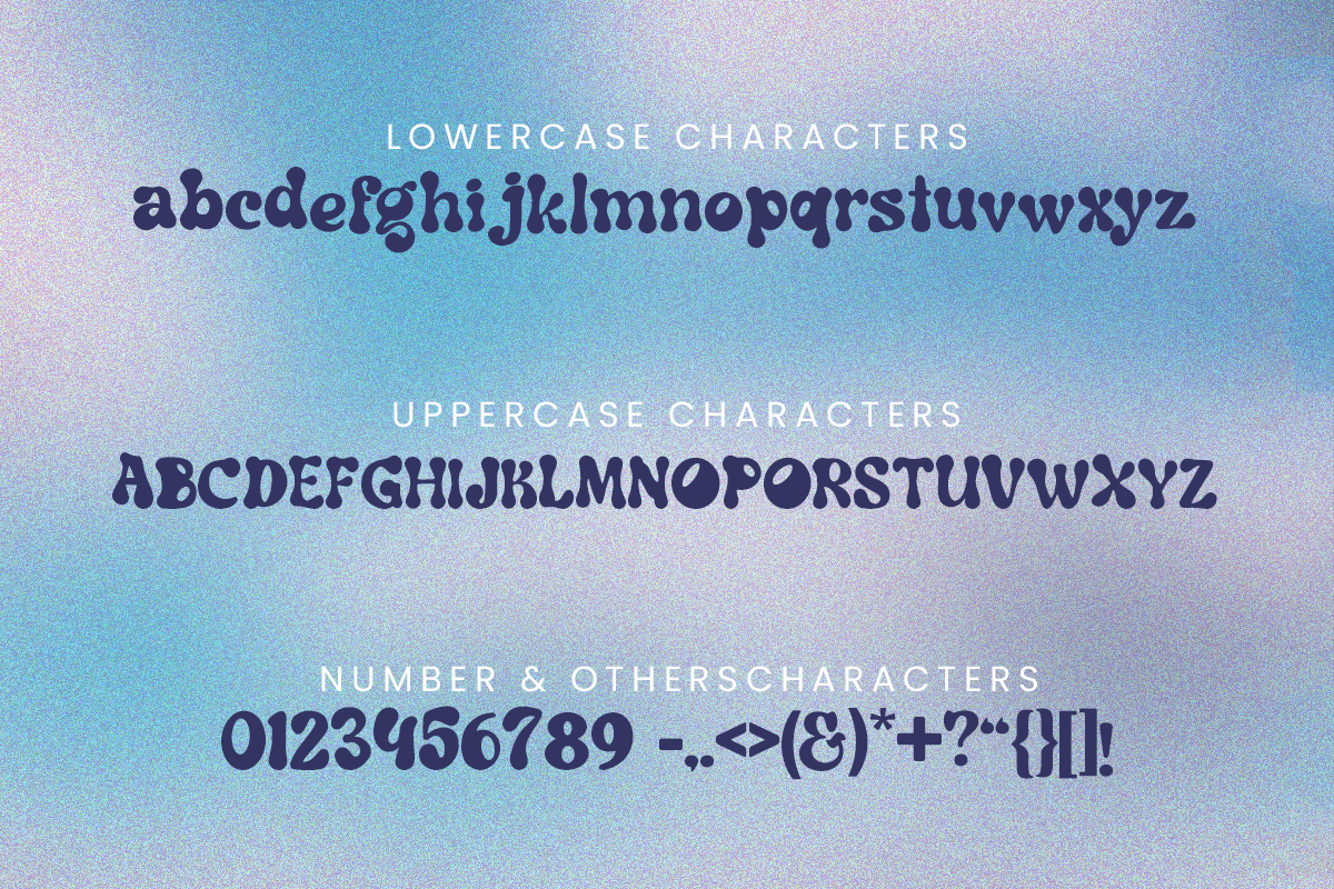 Disco Night, Retro Font, a Font by Andrea De Oliveira (Photo 2 of 5)
