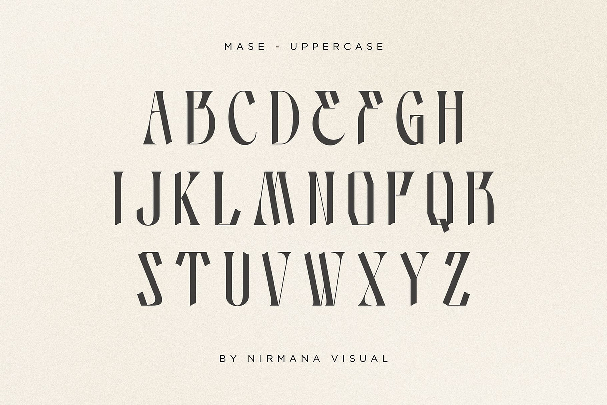Mase - Branding Logo Font, a Serif Font by Nirmana Visual (Photo 4 of 9)