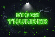 Electric Photoshop Text Effects, a Layer Style Add-On by Photoshop Action (Thumbnail 12 of 26)