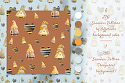 Bee Gnome Watercolor Clipart Bundle, a Person Illustration by Apixsala (Thumbnail 10 of 18)