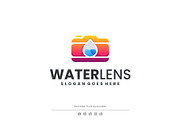 Gradient Modern Water Lens Logo, a Branding & Logo Template by Artnivora.Std (Thumbnail 1 of 3)