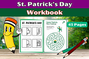 St. Patrick's Day Activity Workbook, a Templates & Theme by Premium Digital Templates (Thumbnail 1 of 5)