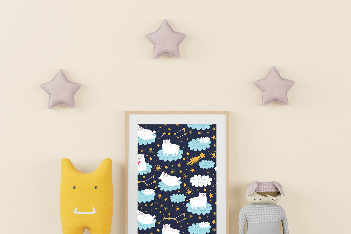 Fairy Tale Play Mat and patterns, an Animal Illustration by KVIO (Photo 6 of 11)
