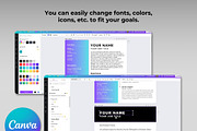 Simple Resume Cover Letter Template, a Resume Template by Melanie Peterson (Thumbnail 3 of 3)