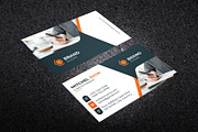 Corporate business Card Template, a Business Card Template by GFXCity (Thumbnail 3 of 4)