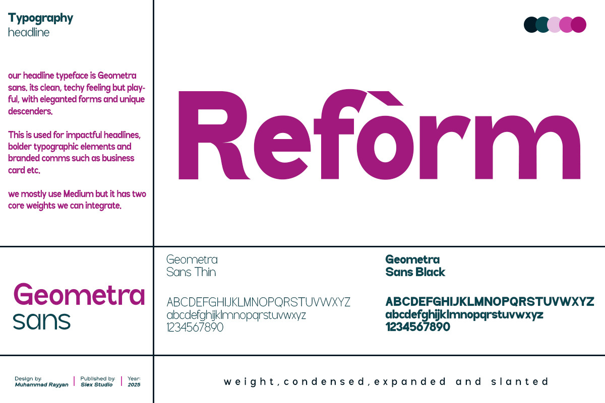 Geometra Sans, a Sans Serif Font by Slex Studio (Photo 6 of 11)