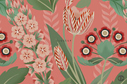 ART NOUVEAU seamless pattern, a Pattern Graphic by C & G (Thumbnail 3 of 7)