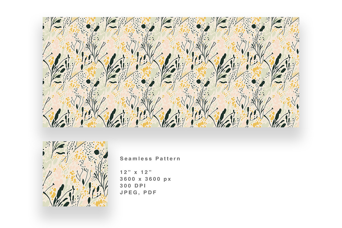 6 Seamless Pattern: Botanical Draw, a Pattern Graphic by StudioCitra (Photo 10 of 10)