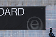 Hanging Banner Mockup – Wall-mounted, a Mockup by ExplicitStudio (Thumbnail 2 of 4)