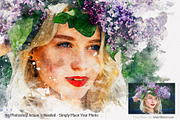 #1 Watercolor Photoshop Mock-ups preview 4