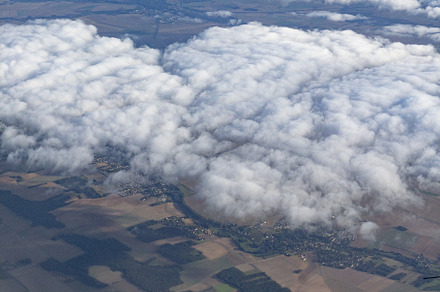 European landscape from above the clouds, a Nature Photo by rubenchase