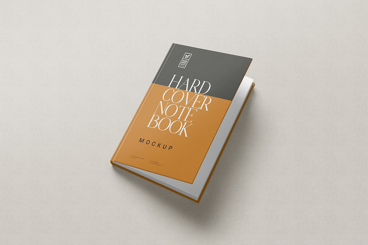 Book Cover Mockup, a Product Mockup by GfxFoundry (Photo 5 of 6)