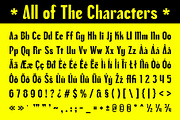 CS Aquba – Bold Font, a Sans Serif Font by Craft Supply Co. (Thumbnail 8 of 8)