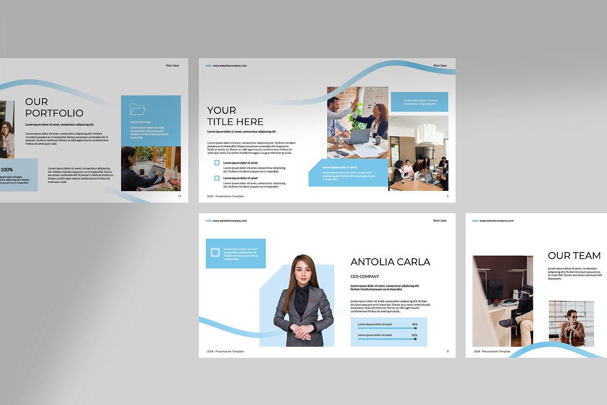 Pitch Deck Presentation Template, a Presentation Template by Spesifikstd (Photo 3 of 9)
