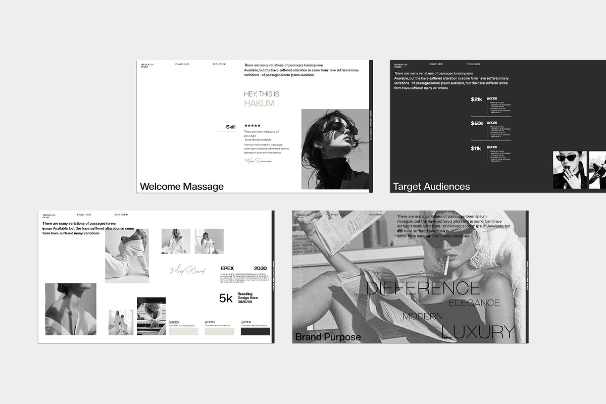 EPEX | Brand Strategy Template, a Presentation Template by Slide-Agency (Photo 9 of 12)