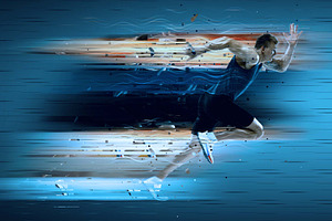 Run Motion Effect Photoshop Action