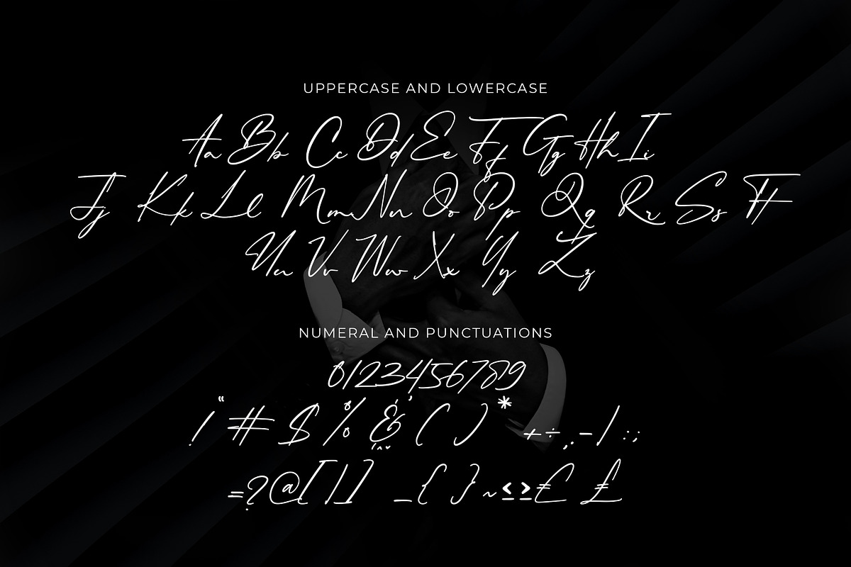 Philips Dutcher - Stylish Signature, a Script Font by Almarkhatype (Photo 9 of 10)