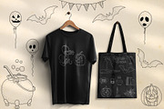 Halloween SVG Sign Spooky Bundle, an Illustration by PawGraphic (Thumbnail 6 of 11)