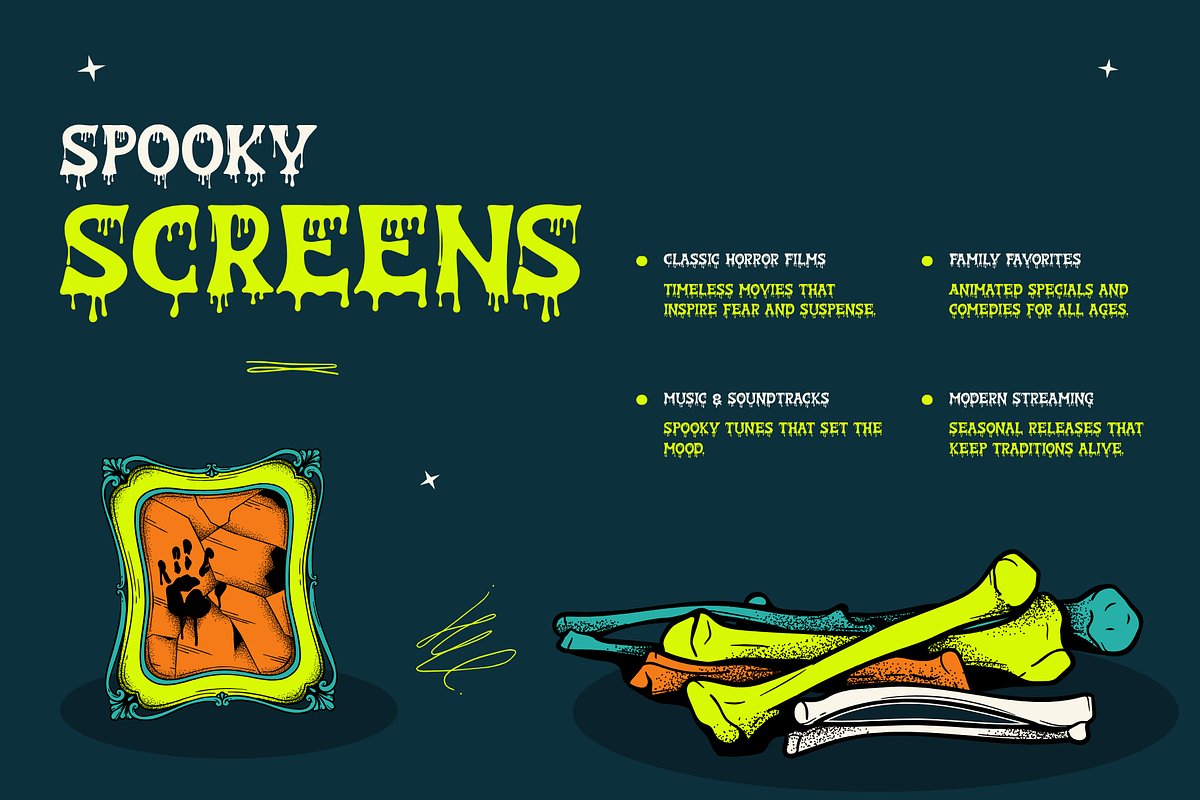 Zombie Feast – Horror Dripping Font, a Handwritten Font by BearyType Studio (Photo 8 of 10)